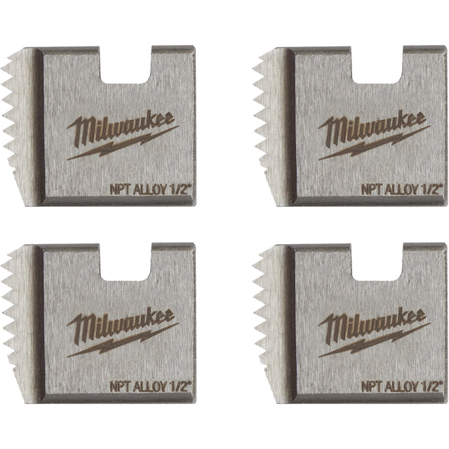 NPT Portable Pipe Dies, For Pipe Size 1/2", Alloy