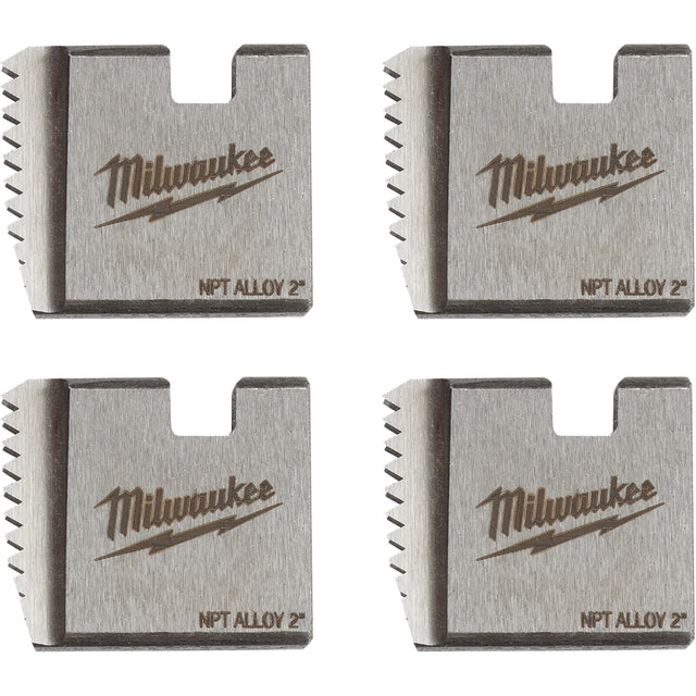 NPT Portable Pipe Dies, For Pipe Size 2", Alloy