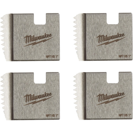 NPT Portable Pipe Dies, For Pipe Size 1", Alloy/High Speed Steel