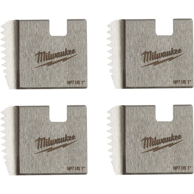 NPT Portable Pipe Dies, For Pipe Size 1", Alloy/High Speed Steel