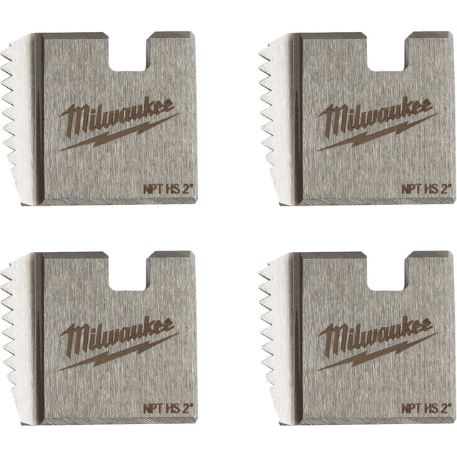 NPT Portable Pipe Dies, For Pipe Size 2", High Speed Steel