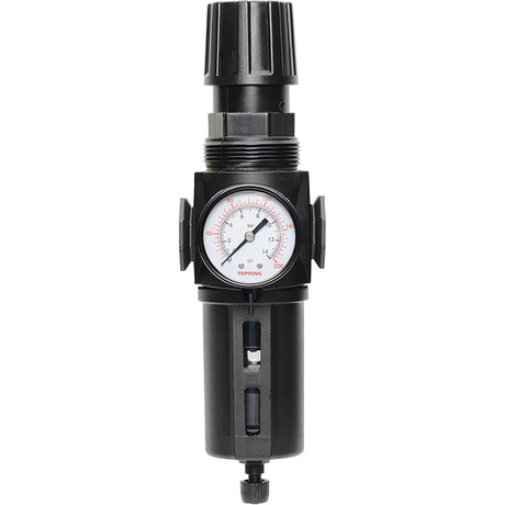 Manual Drain Filter/Regulator with Standard Bowl Modulair 300, 1/4" NPT, 150 PSI, 5.1 fl. oz. Capacity