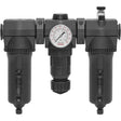 Manual Filter, Regulator & Lubricator with Metal Bowl Modulair 400, 1/2" NPT