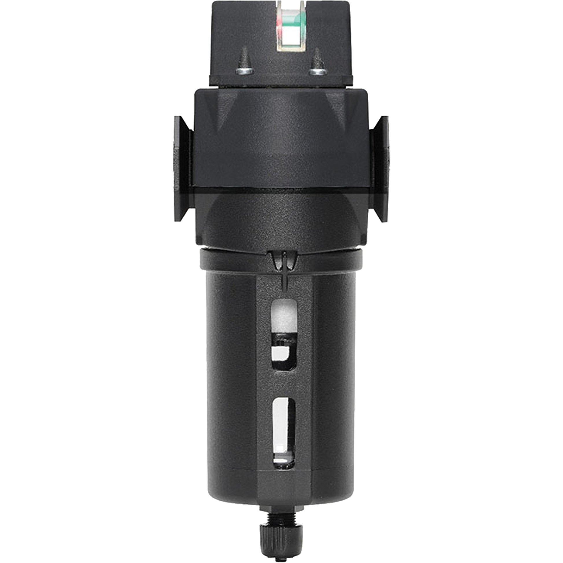 Manual Drain Coalescing Filter with Standard Bowl Modulair 300, In Line/Modular, 1/4" NPT, Manual Drain, For Oil