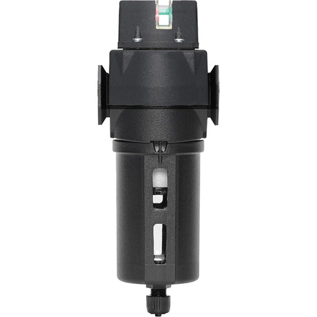 Manual Drain Coalescing Filter with Standard Bowl Modulair 300, In Line/Modular, 1/4" NPT, Manual Drain, For Oil