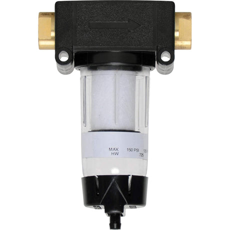 Coalescing Filter, Standard, 1/4" NPT, Manual Drain