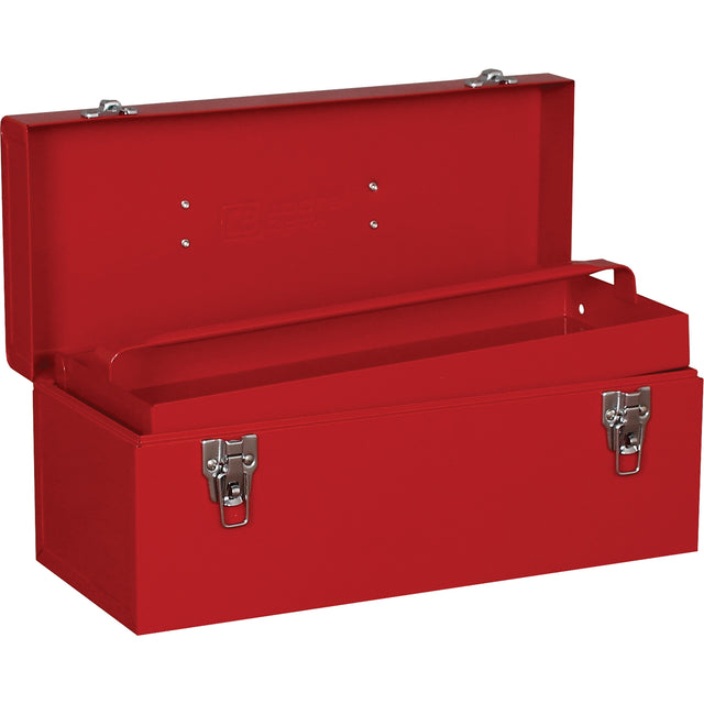Utility Tool Box, 7" D x 16" W x 7-1/2" H, Red