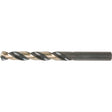 Two-Tone Jobber Drill Bit, High Speed Steel, #7, 3-5/8" L, 2-7/16" Flute, 135° Point Angle