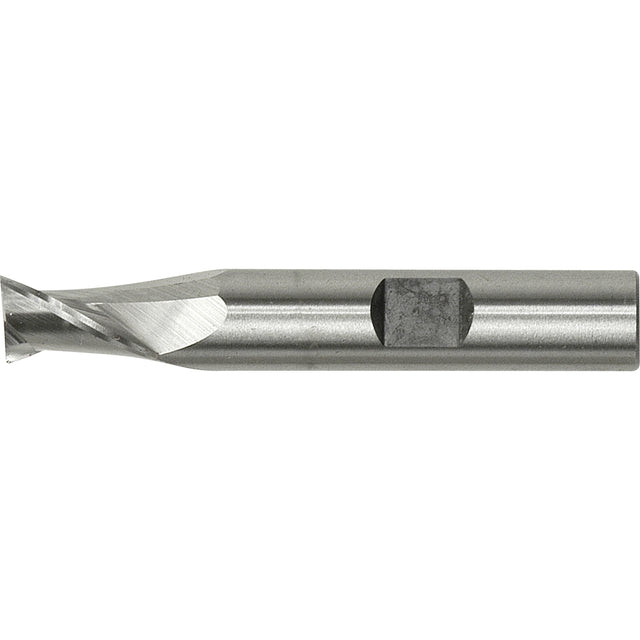 Weldon Shank End Mill, 1/2" Dia., 2 Flutes, Cobalt
