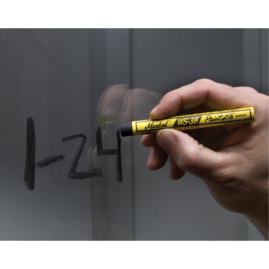 WS-3/8 Paintstik® Paint Marker, Solid Stick, Black