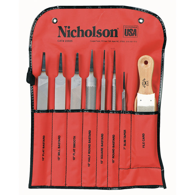 8-Piece Machinist File Set, 8 Pcs