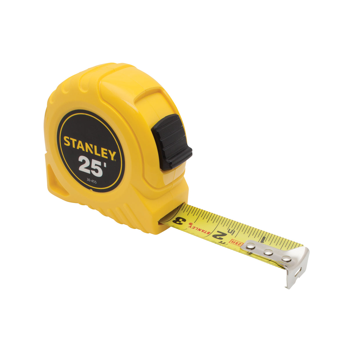 High Impact Measuring Tape, 1" x 25', in/ft. Graduations
