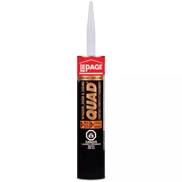 LePage® QUAD Window, Door & Siding Sealant - #455 Beige Buff, 295 ml LePage®