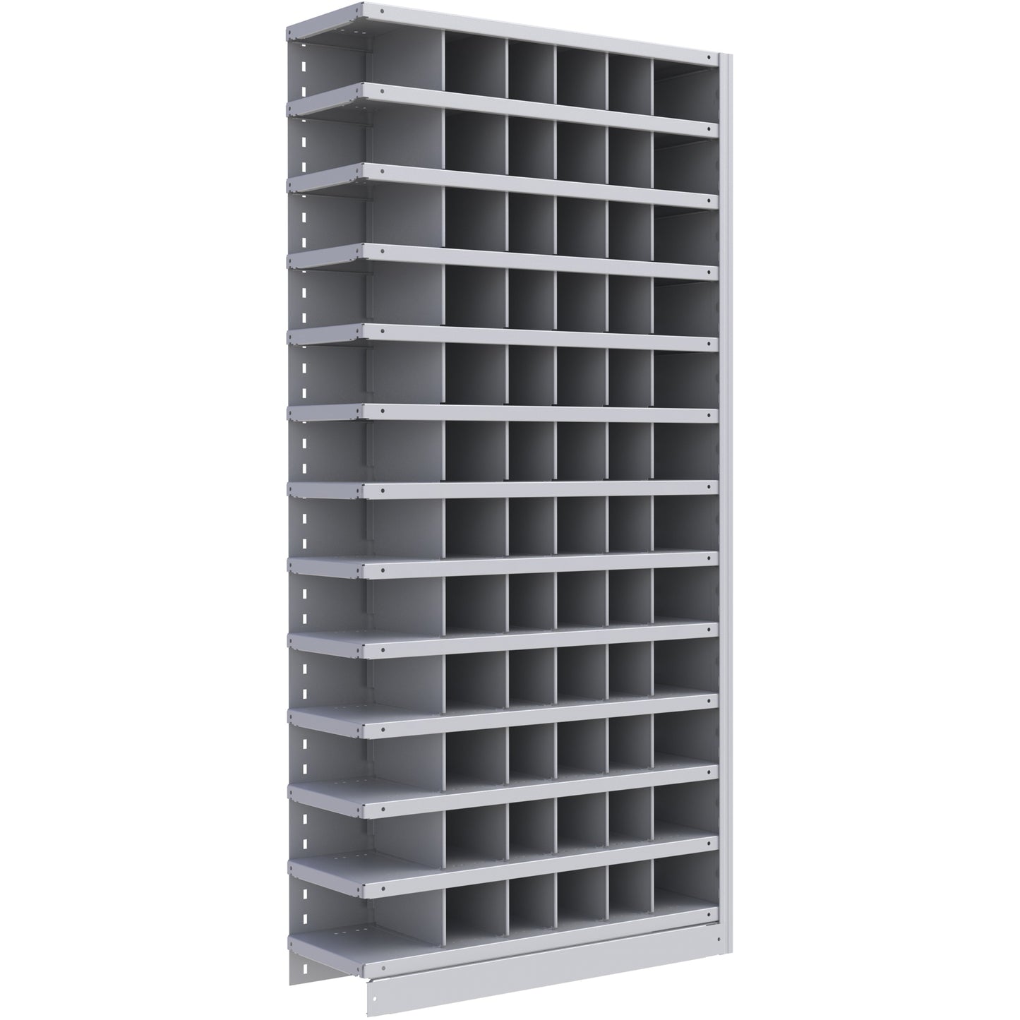 Interlok Shelving Unit, Steel, Boltless, 800 lbs. Capacity, 36" W x 76" H x 24" D