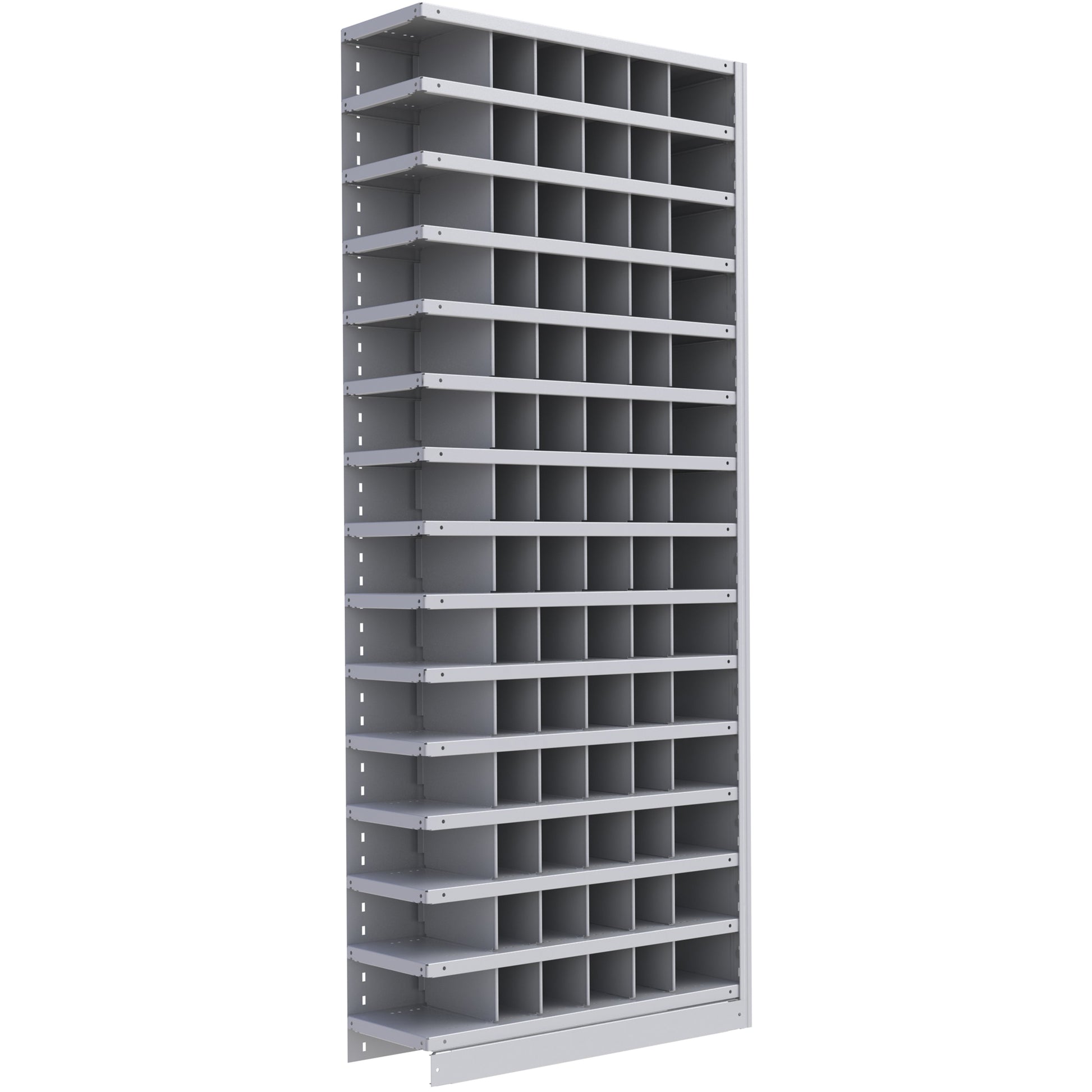 Interlok Shelving Unit, Steel, Boltless, 800 lbs. Capacity, 36" W x 88" H x 24" D