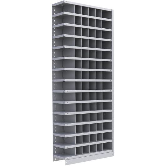 Interlok Shelving Unit, Steel, Boltless, 800 lbs. Capacity, 36" W x 88" H x 24" D