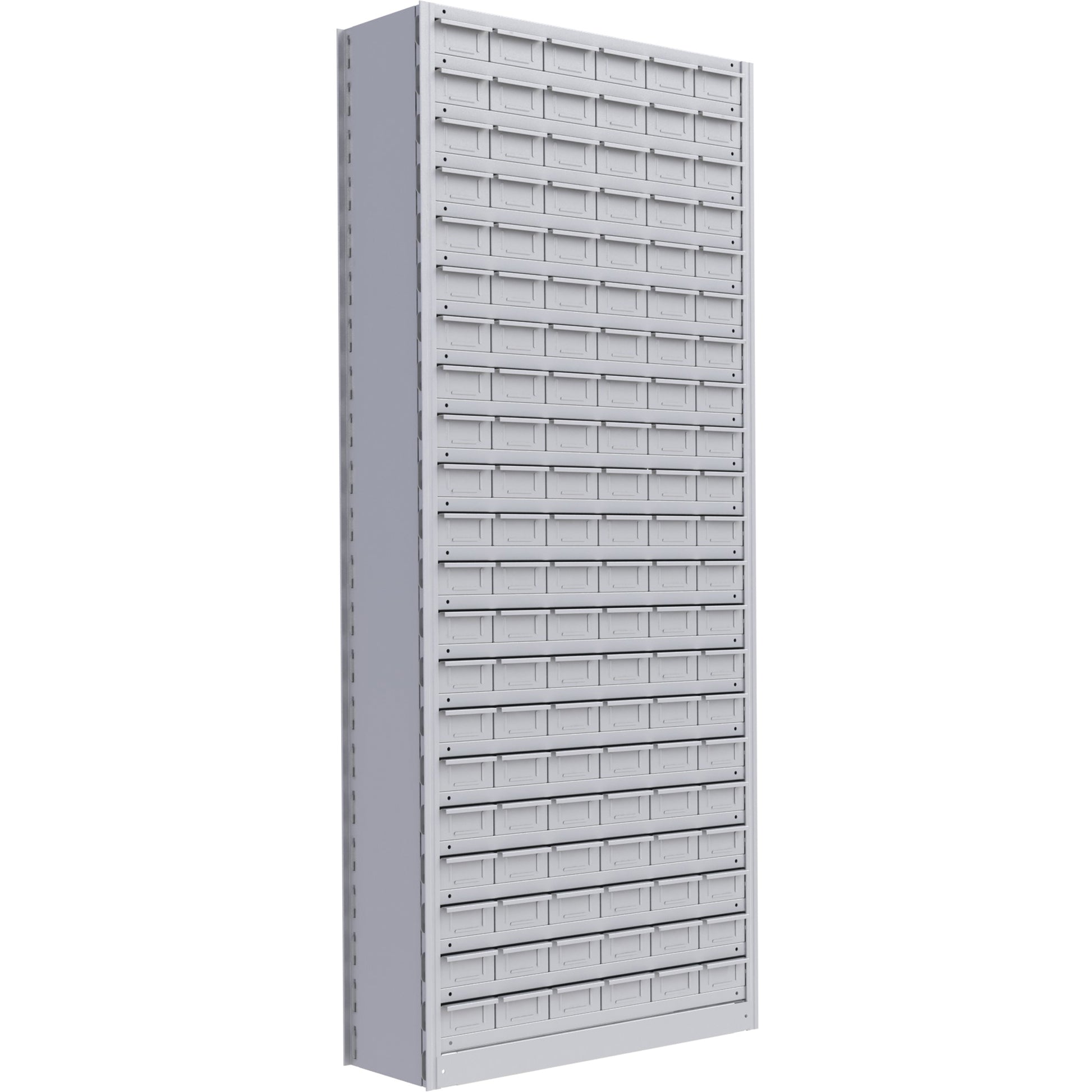 Interlok Shelving Unit, Steel, Boltless, 800 lbs. Capacity, 36" W x 88" H x 12" D