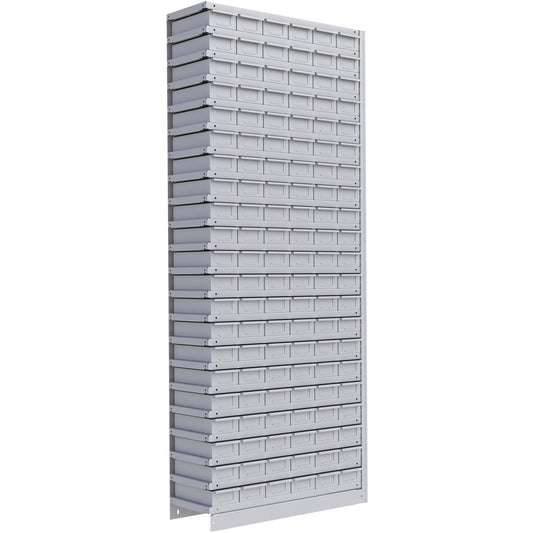 Interlok Shelving Unit, Steel, Boltless, 800 lbs. Capacity, 36" W x 88" H x 18" D