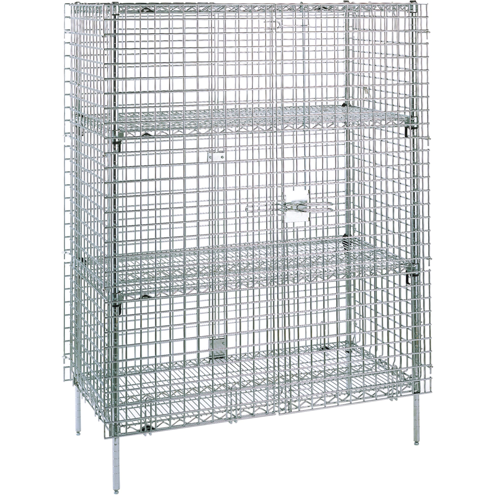 Security Carts, 4 Tiers, 38-1/2" W x 66-13/16" H x 21-1/2" D