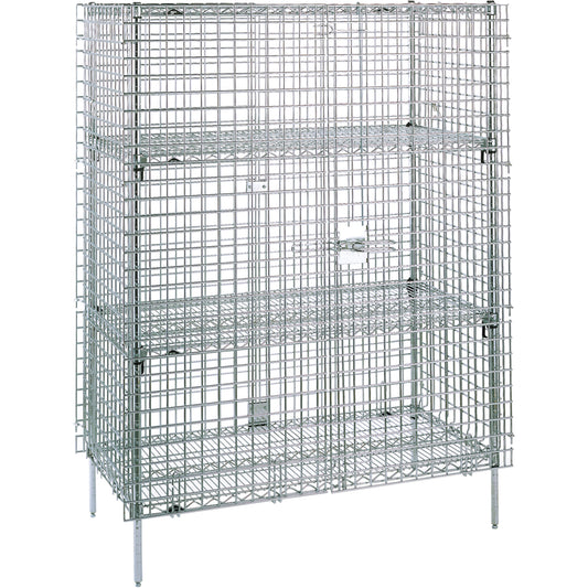 Security Carts, 4 Tiers, 38-1/2" W x 66-13/16" H x 21-1/2" D