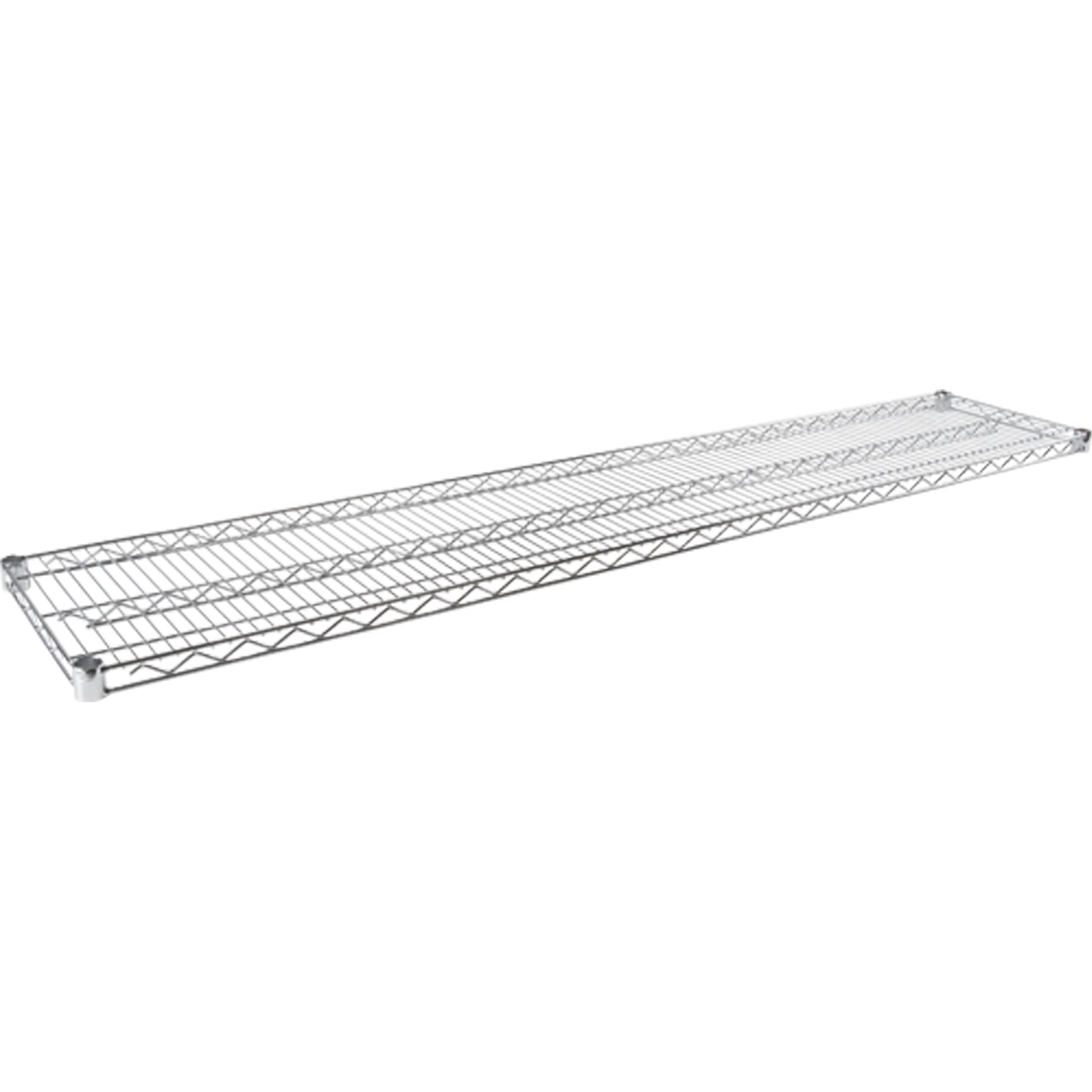Wire Shelf for Heavy-Duty Chromate Wire Shelving, 72" W x 14" D, 600 lbs. Capacity