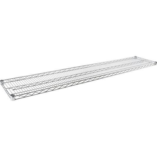 Wire Shelf for Heavy-Duty Chromate Wire Shelving, 72" W x 14" D, 600 lbs. Capacity