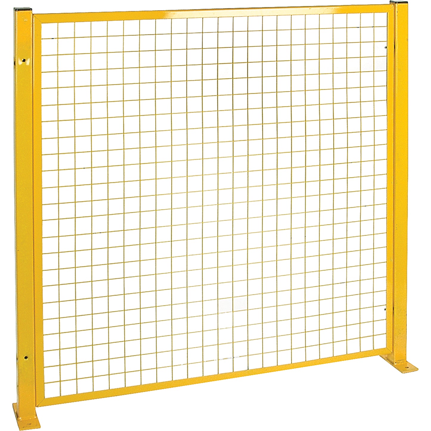 Mesh Style Perimeter Guard, 4' H x 4' W, Yellow