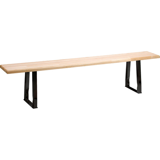 Locker Room Bench, Wood, 48" L x 9-1/4" W x 16-1/2" H