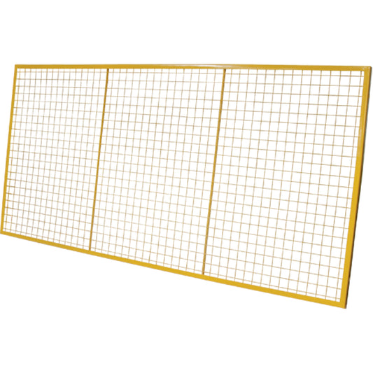 Pallet Back Rack Guards, 144" W x 48" H, 9" Brackets
