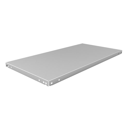 Slotted Angle Shelf, Galvanized Steel, 36" W x 18" D