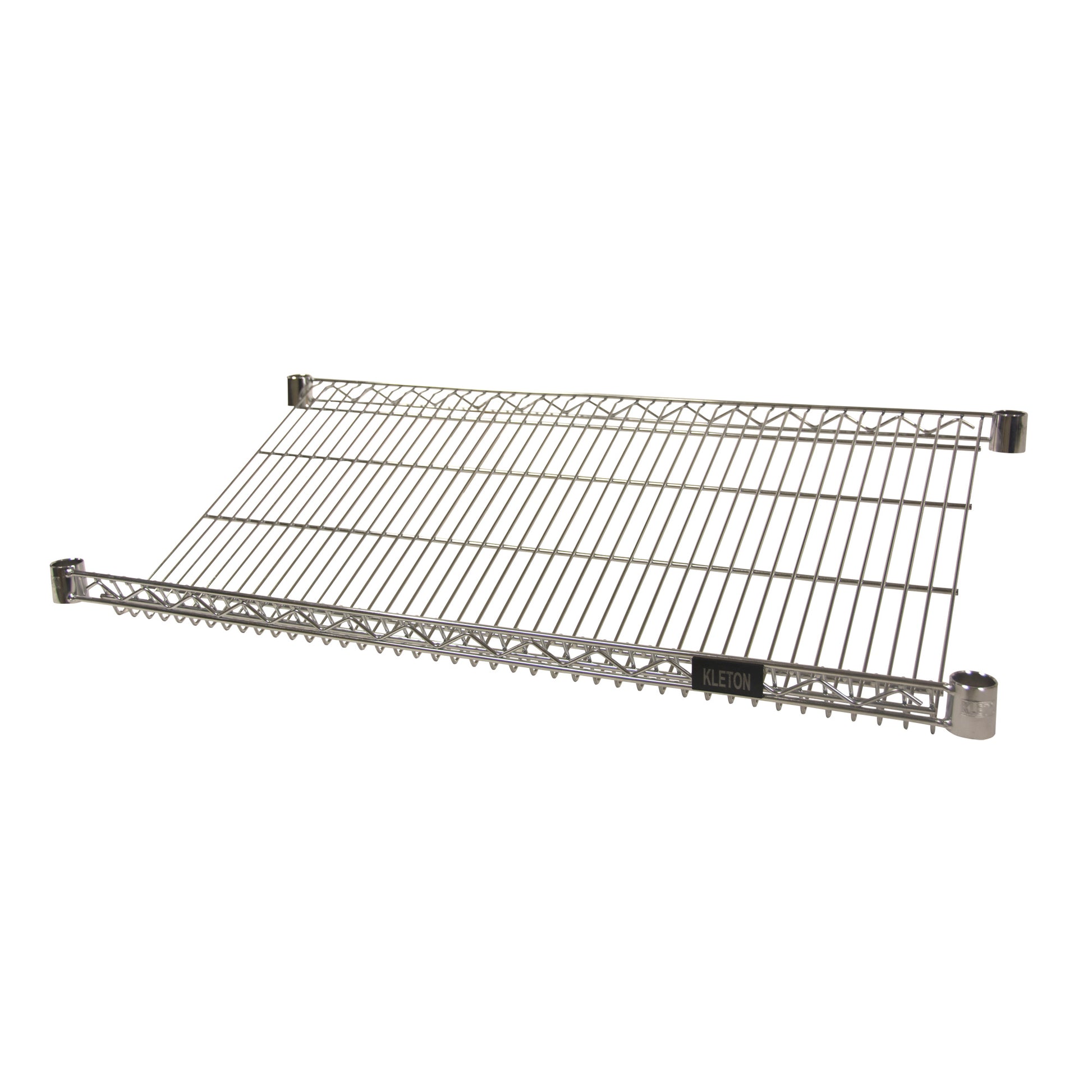 Wire Slanted Shelf, 18" W x 36" D, 400 lbs. Capacity