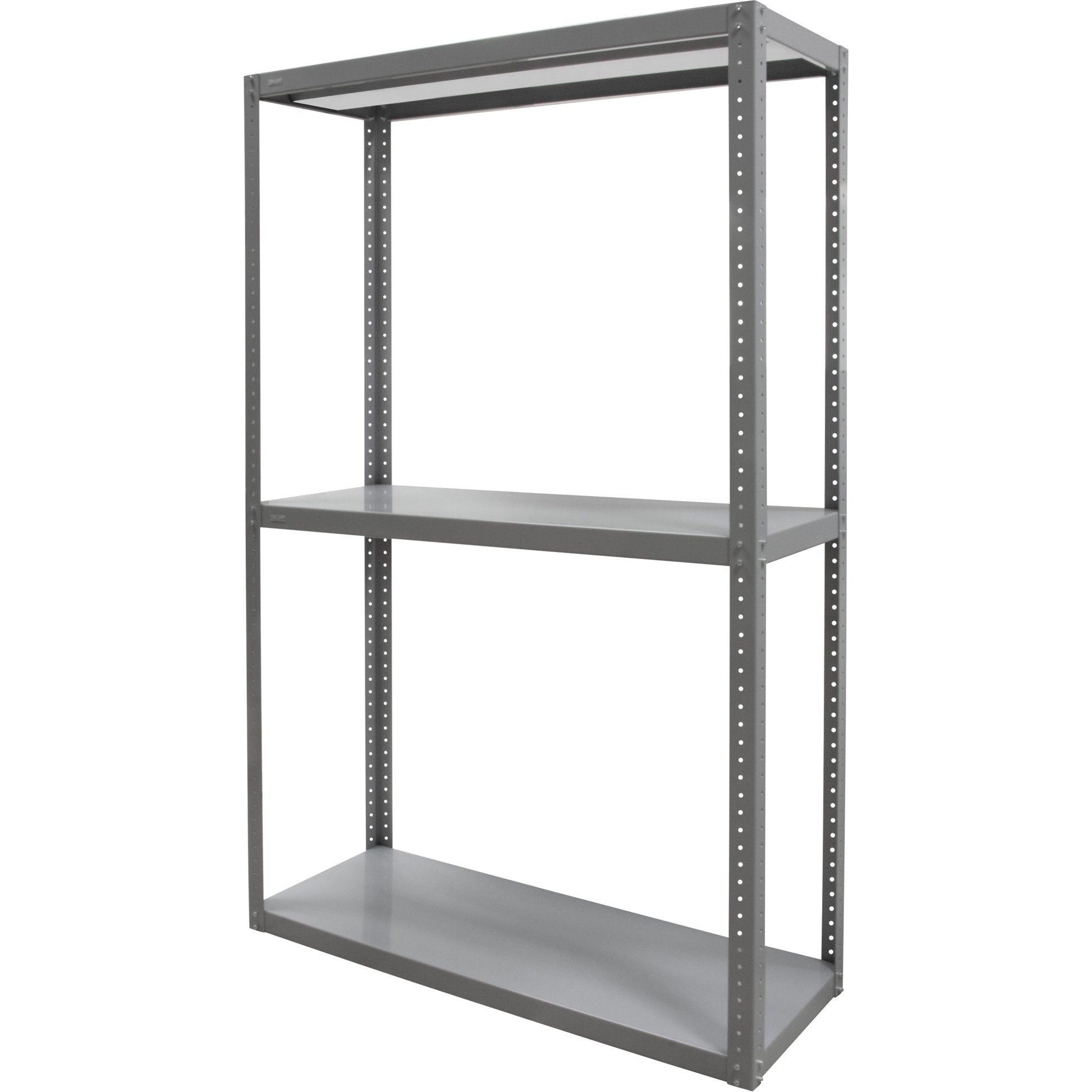 Heavy-Duty Shelving, Steel, Bolted, 3000 lbs. Capacity, 36" W x 72" H x 18" D
