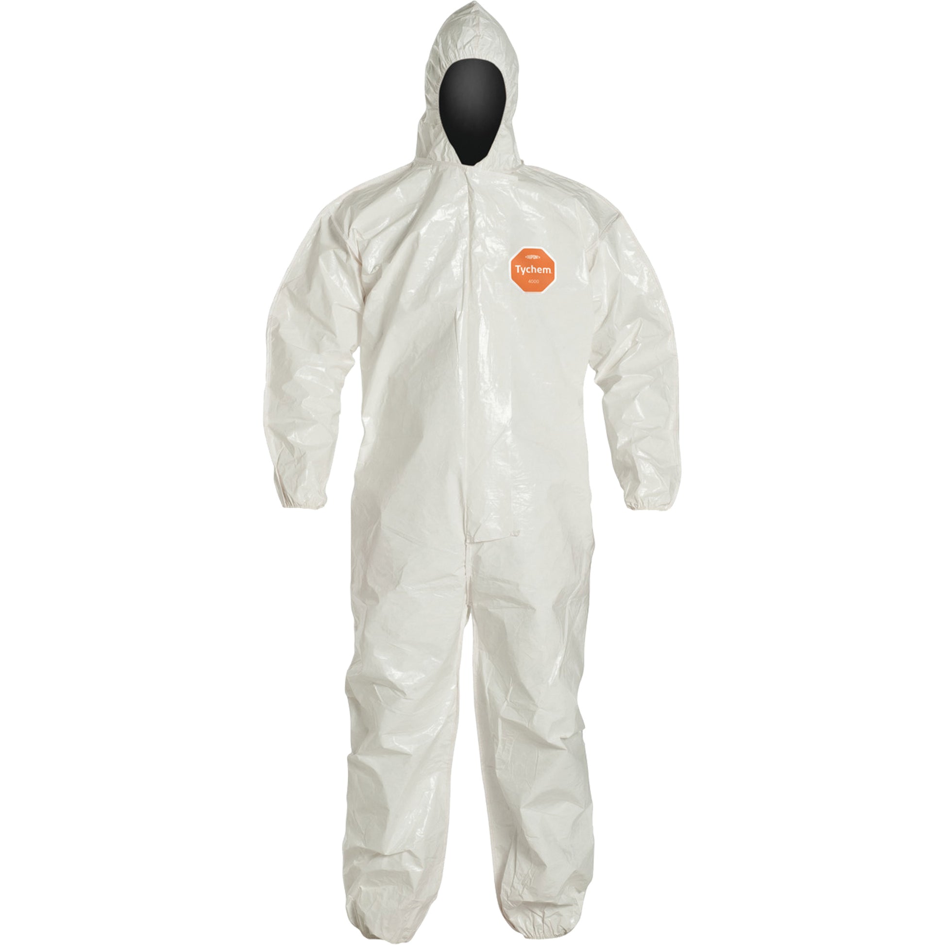 Dupont Personal Protection Tychem® 4000 Coverall, Medium, White