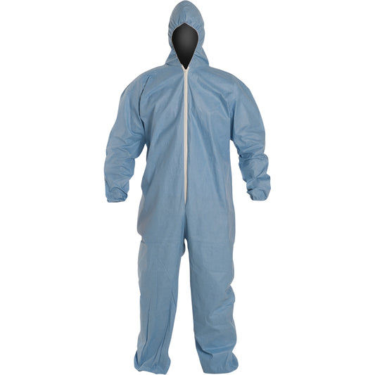Dupont Personal Protection ProShield® 6 SFR Coveralls, 4X-Large, Blue, FR Treated Fabric
