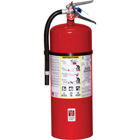 Strike First Corporation Fire Extinguisher, ABC, 20 lbs. Capacity