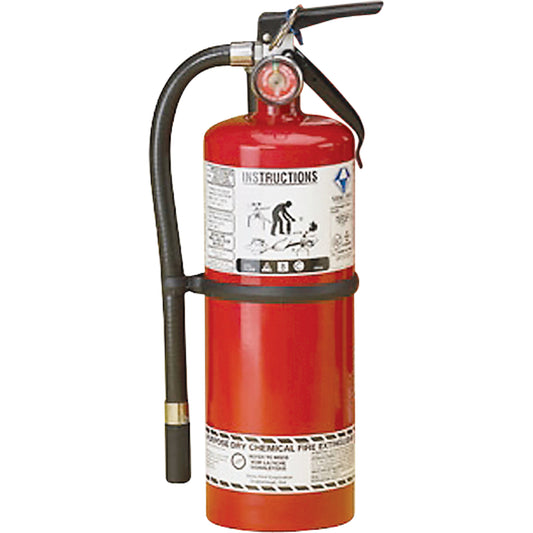 Strike First Corporation Fire Extinguisher, ABC, 5 lbs. Capacity