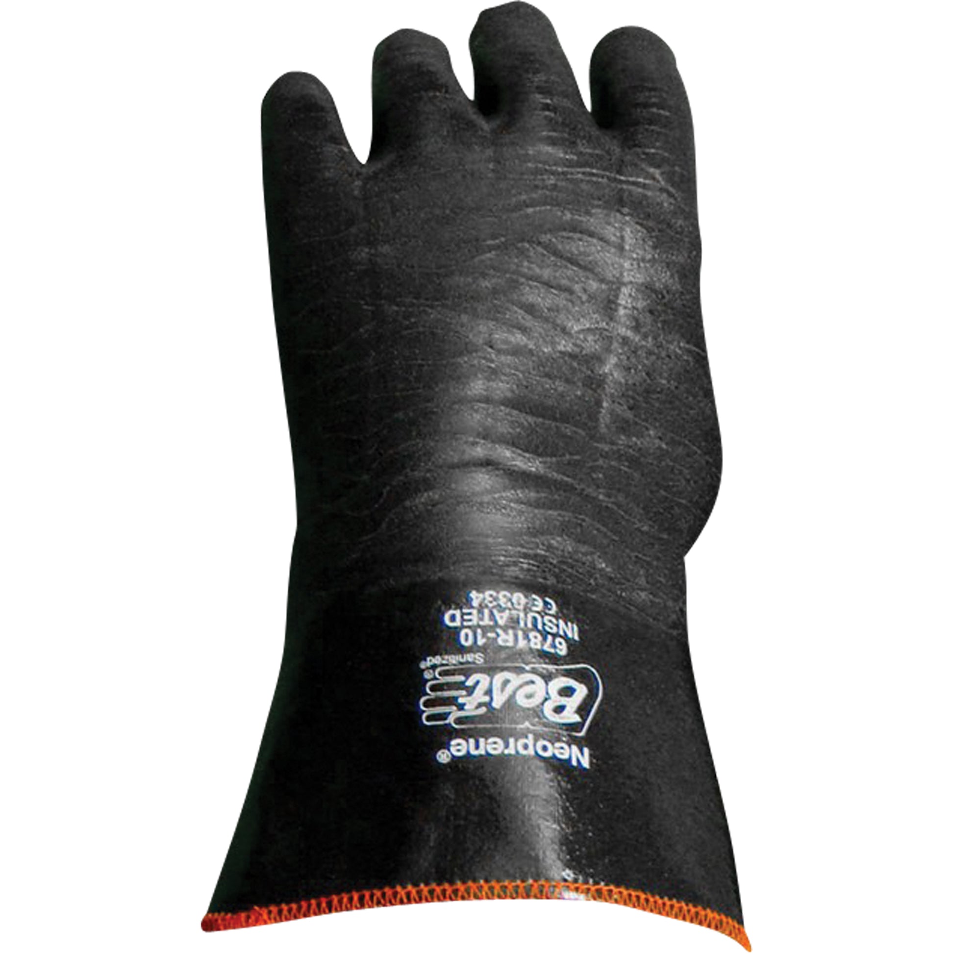 Showa Insulated Gloves, 10/Large, Neoprene Coating, Cotton Shell