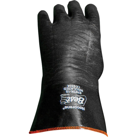 Showa Insulated Gloves, 10/Large, Neoprene Coating, Cotton Shell