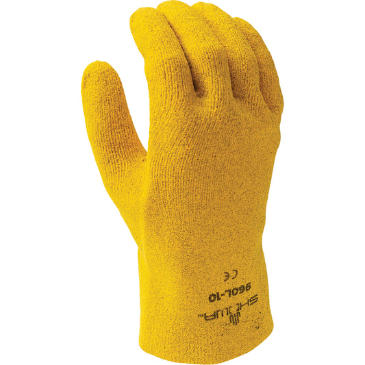 Showa The Knit Picker KPG® Gloves, 10/Large, Vinyl Coating, Cotton Shell
