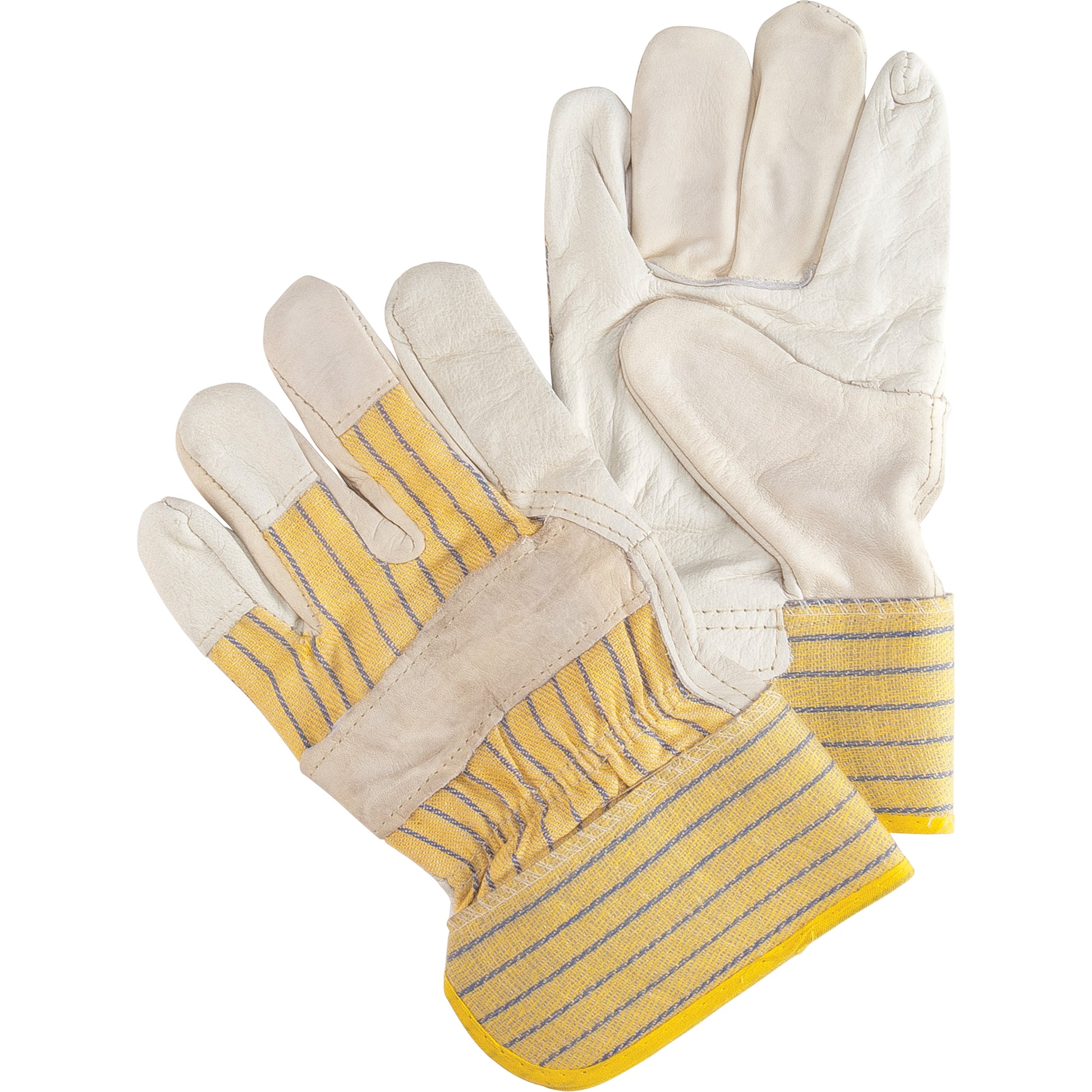 Zenith Safety Products Abrasion-Resistant Fitter's Gloves, Large, Grain Cowhide Palm