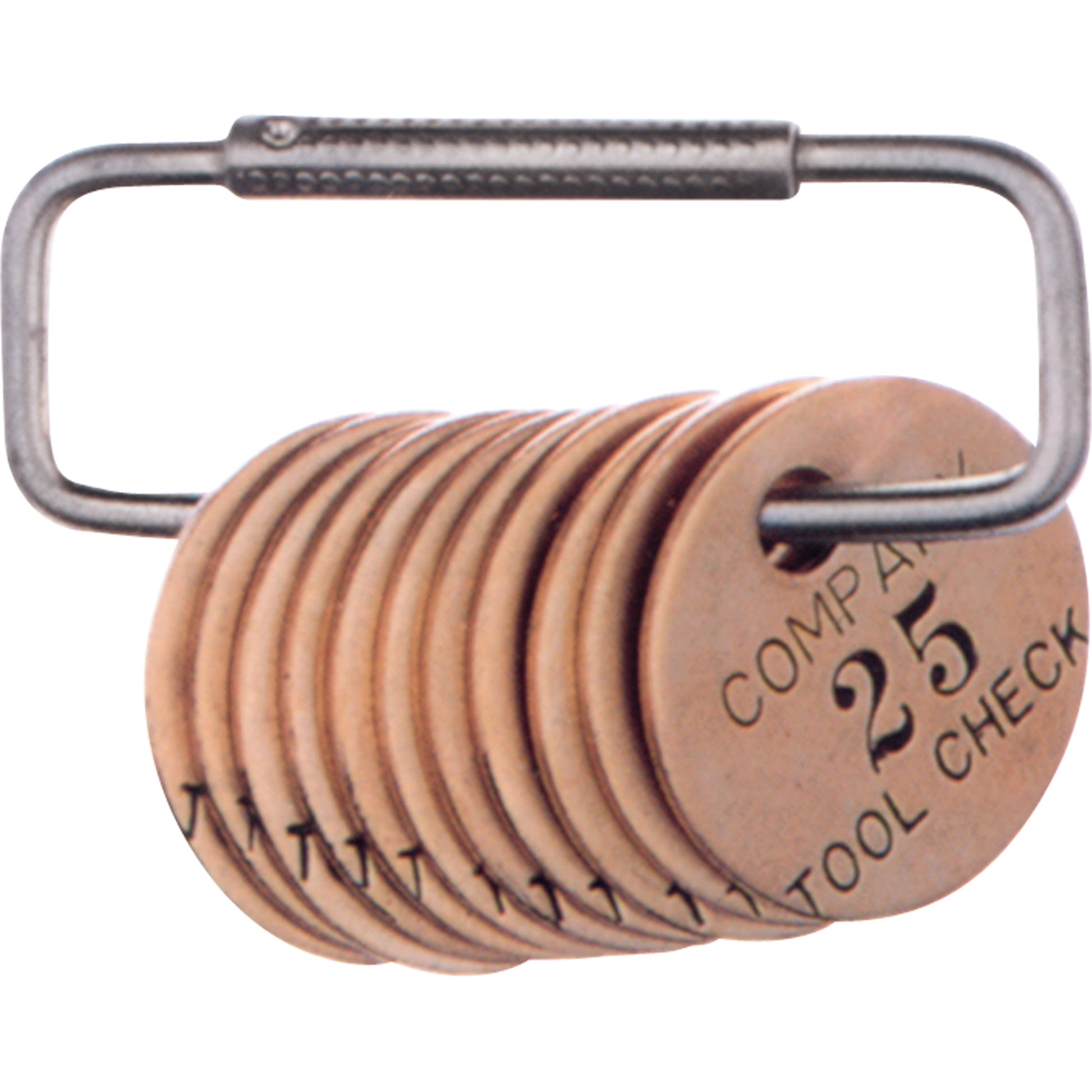 Split Key Rings, 3", Steel