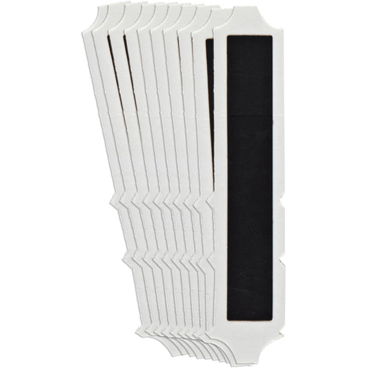 Brady Quick-Align®Individual Gothic Number and Letter Labels, I, 6" H, Black