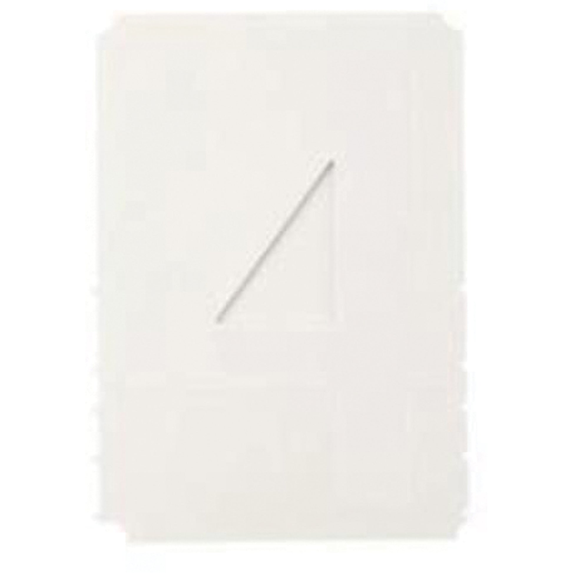 Brady Quick-Align® Individual Gothic Number and Letter Labels, 4, 6" H, White