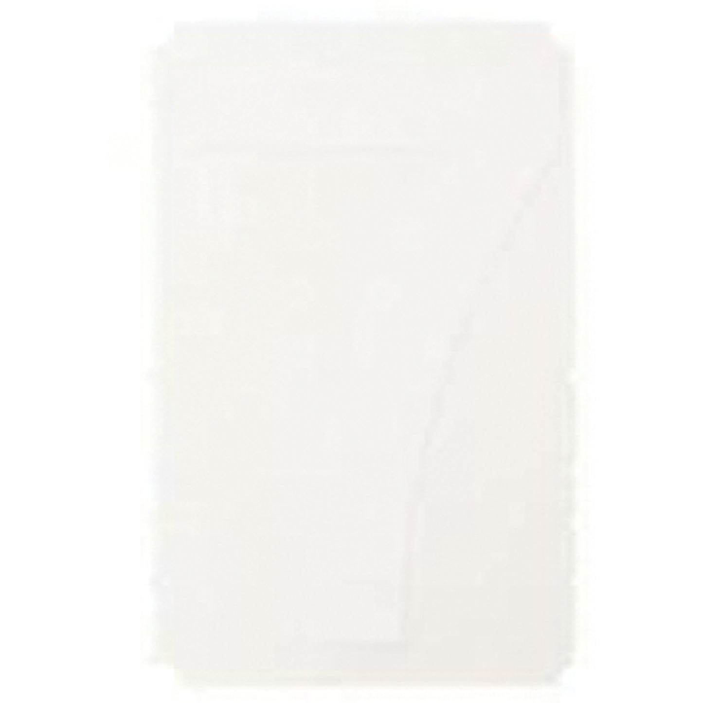 Brady Quick-Align® Individual Gothic Number and Letter Labels, 7, 6" H, White