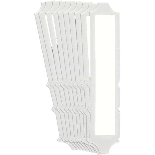 Brady Quick-Align®Individual Gothic Number and Letter Labels, I, 6" H, White