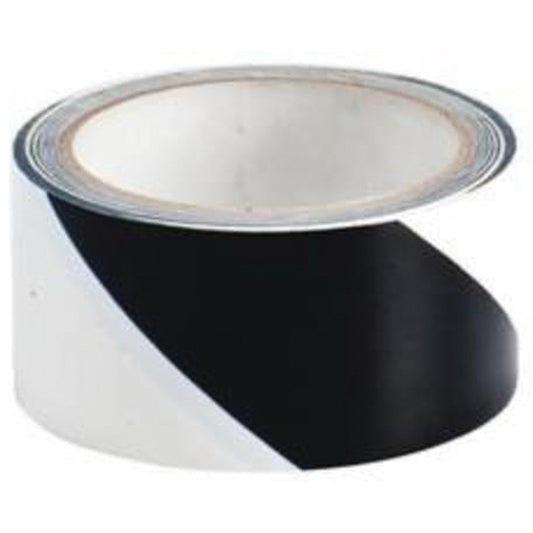 Brady Marking Tape, 2" x 54', Vinyl, Black and White