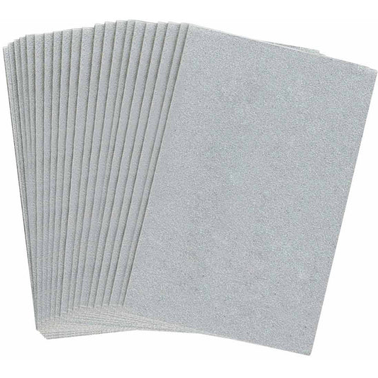 Brady Reflective Individual Number & Letter Labels, Blank, 1" H, Silver