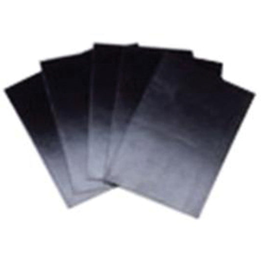 Brady Reflective Individual Number & Letter Labels, Dash (-), 1" H, Black on Silver