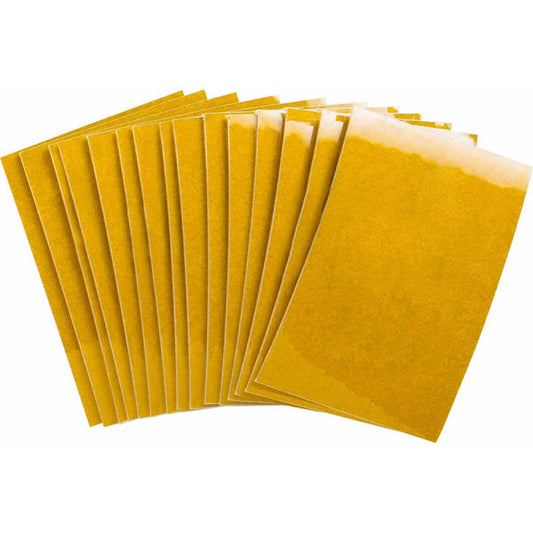 Brady Reflective Individual Number & Letter Labels, Blank, 1" H, Yellow