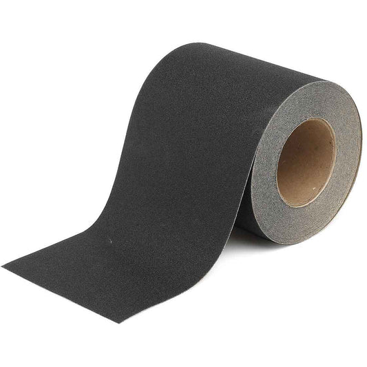 Brady Anti-Slip Floor Tape, 6" x 60', Black
